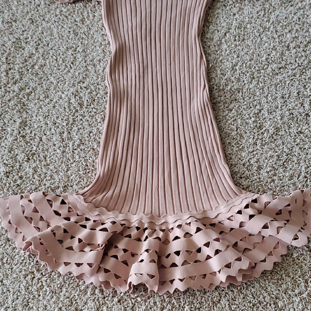 Posh MIA Pink knit dress - Picture 8 of 9